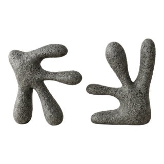 Book End Stone Sculptures For Sale