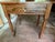Antique Victorian Style Burled Wood Inlaid Walnut Single Drawer Side Hall Table For Sale - Image 11 of 17
