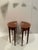 Mahogany & Satinwood Inlaid Demilune Console Tables -a Pair For Sale In Philadelphia - Image 6 of 12