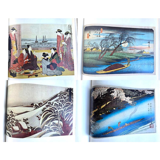 Textile 1966 First Edition Book, "The Japanese Print: Its Evolution and Essence", by Muneshige Narazaki, English Adaptation by c.h. Mitchell For Sale - Image 7 of 14