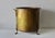 Extra Large English Style Brass Hammered Paw Footed Planter With Ornate Handles Vintage Mid Century For Sale - Image 16 of 18