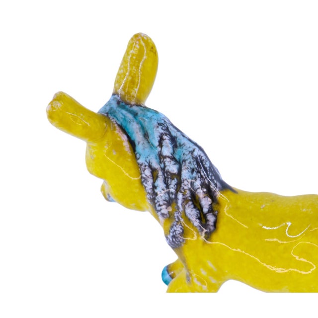 1960s Vintage Vietri Donkey Figurine For Sale - Image 5 of 9