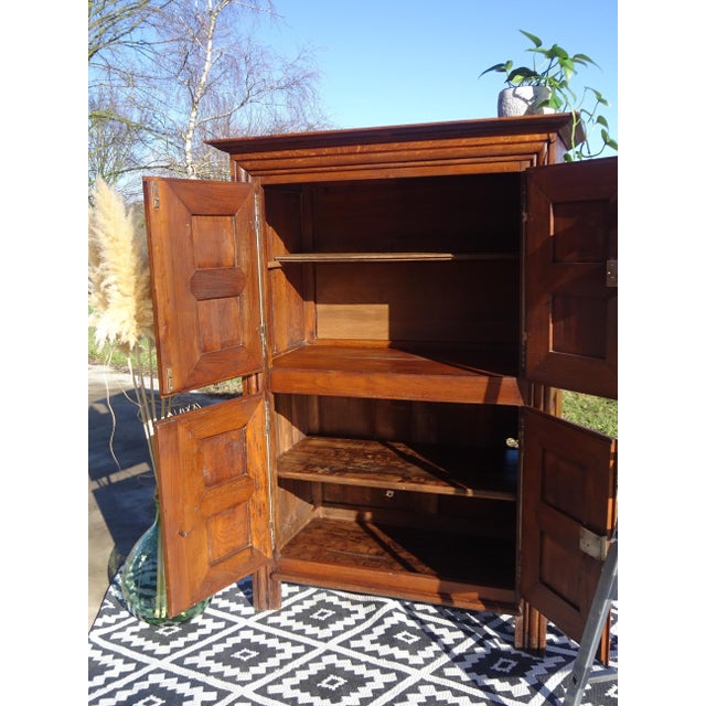 Vintage High Sideboard in Oak, 1960s For Sale - Image 18 of 18