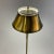 Mid-Century Ethan Allen Brass Tole Shade Floor Lamp With Horn For Sale - Image 9 of 13