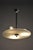 Silver Czech Bauhaus Pendant in Chrome-Plated Steel and Frosted Glass, 1930s For Sale - Image 8 of 9