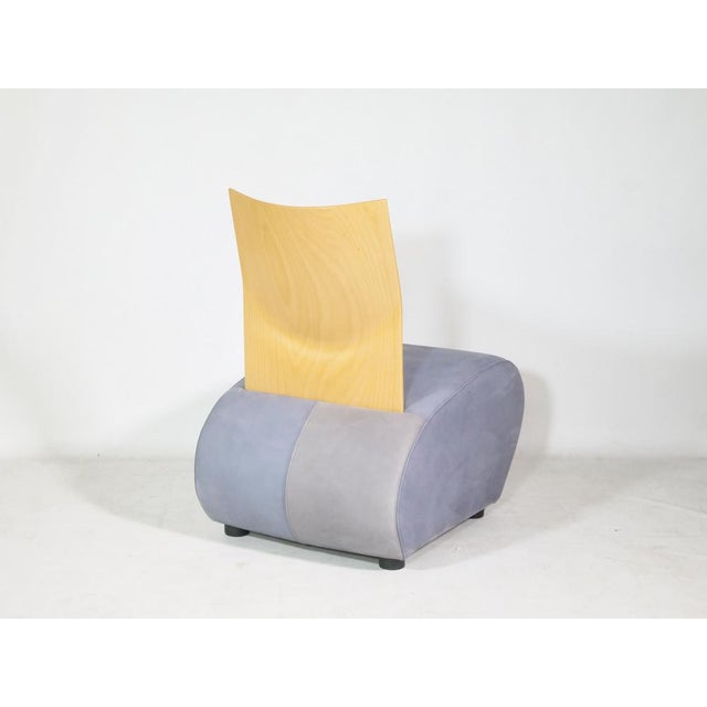 Wood Vintage Armchair from KFF Alcantara, 1980s For Sale - Image 7 of 10