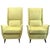 Italian Upholstered Armchairs by ISA - a Pair For Sale