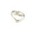 Metal 1990s Tiffany & Co Estate Wave Ring By Elsa Peretti Size 6 Sterling SIlver For Sale - Image 7 of 7