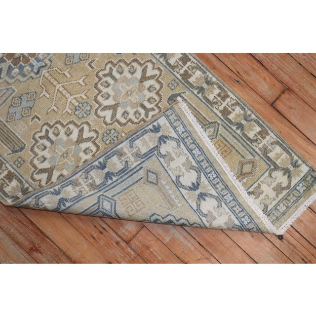 Neutral Color Persian Mat Rug from the middle of the 20th century Details rug no. r5317 size 1' 10" x 3' (56 x 91 cm)