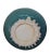 Turquoise Bottle Gourd Vase For Sale In Greensboro - Image 6 of 7