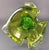 Mid-Century Modern MCM 1960s Josef Joseph Hospodka Czech Massive Sculptural Green Glass Vase 12" For Sale - Image 3 of 6