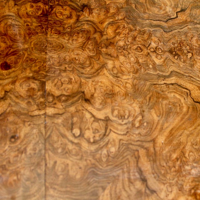 Queen Anne Period Burl Walnut Lowboy Table For Sale - Image 9 of 11