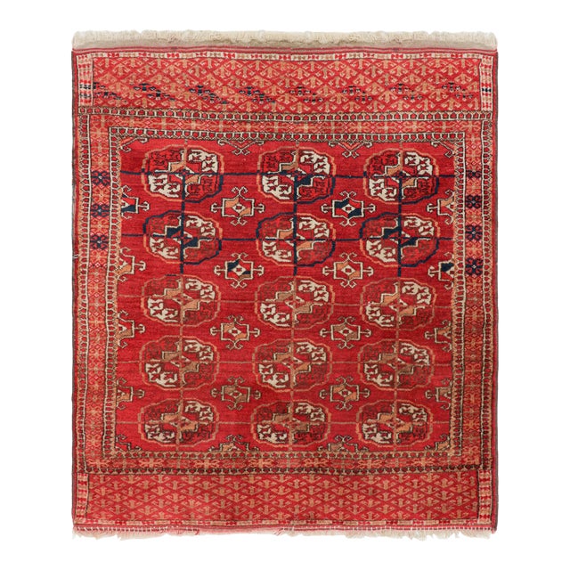 Antique Persian Rug With Polychromatic Floral Patterns, From Rug & Kilim For Sale