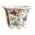 Vintage Chinoiserie Hexagonal Porcelain Planter For Sale