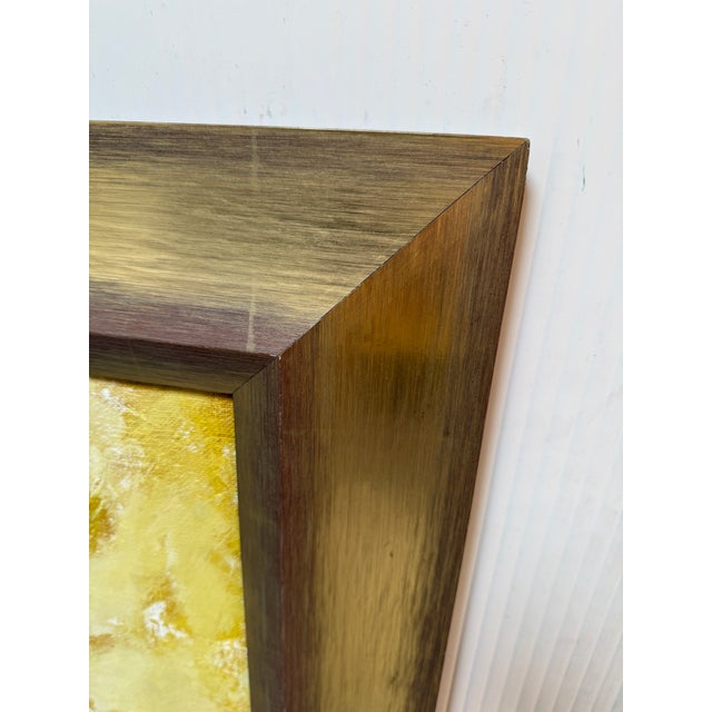 Gold Victor Anufriev Original Painting "Wings of Desire", Certificate For Sale - Image 8 of 12