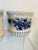 Large blue.and White Cache Pots, a Pair For Sale - Image 4 of 9