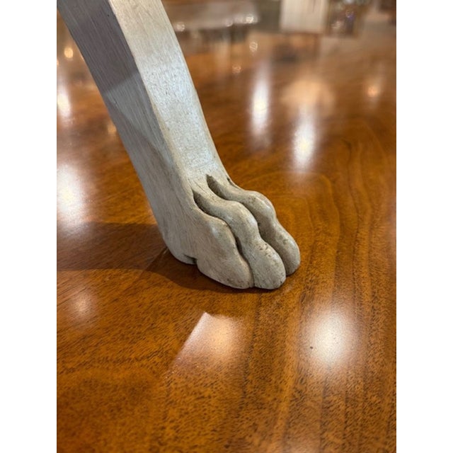 1900 - 1909 Swedish Carved Bench For Sale - Image 5 of 7