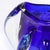 Modernist Hand-Blown Art Glass Vase in Cobalt & Ultramarine Signed Will Dexter For Sale - Image 13 of 15