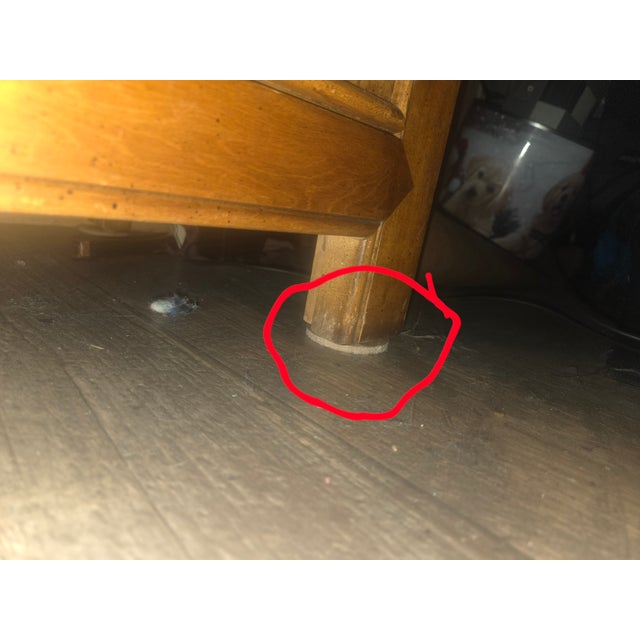 1970s 1970s Chin Hua 2 Drawer Night Stands Finished in Burl Wood Veneers For Sale - Image 5 of 13