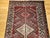 Vintage Persian Shiraz Tribal Area Rug, Hand-Knotted Wool, Geometric Pattern, Burgundy & Ivory, 5x10 For Sale - Image 15 of 18