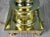 1990s Frederick Cooper Brass Faux Lantern Column Footed Table Lamp For Sale - Image 13 of 17