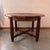 Brutalist Wooden Extendable Dining Table and Chairs, Set of 9 For Sale - Image 3 of 14