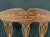 Shell Antique Edwardian Settee With Wood and Mother-of-Pearl Inlay For Sale - Image 7 of 8