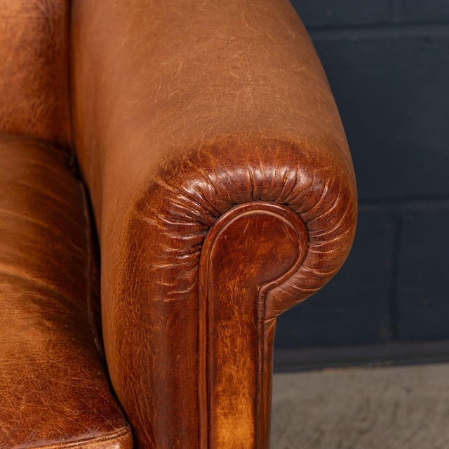 Vintage English Camford Leather Tub Chairs by John Lewis, 1980s, Set of 2 For Sale - Image 17 of 18