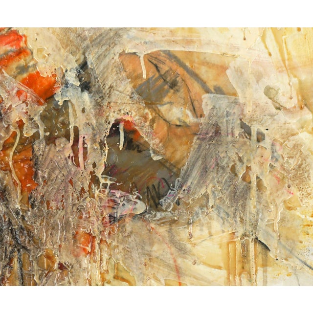 Vintage Abstract -- "Bandage Affixiation" by Stoney DeGuire For Sale - Image 4 of 5