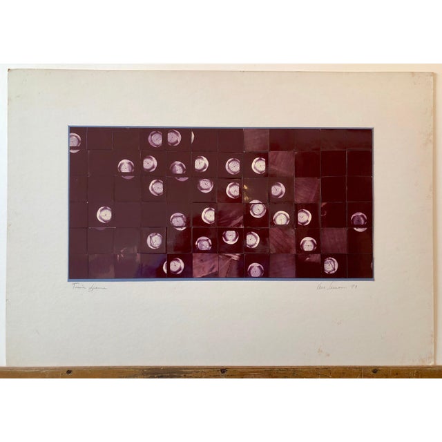 Photography Vera Simons, Sports Watch Abstract Photo Mosaic Collage Aerial Photograph Feminist Aviator, 1979 For Sale - Image 7 of 7