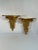 Vintage Italian 14.5" Neoclassical Giltwood Decorative Shelf Brackets - A Pair For Sale - Image 17 of 18