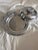 Hand made in Mexico vintage Hacienda Real pewter serving tray with cloche. Beautiful floral design.