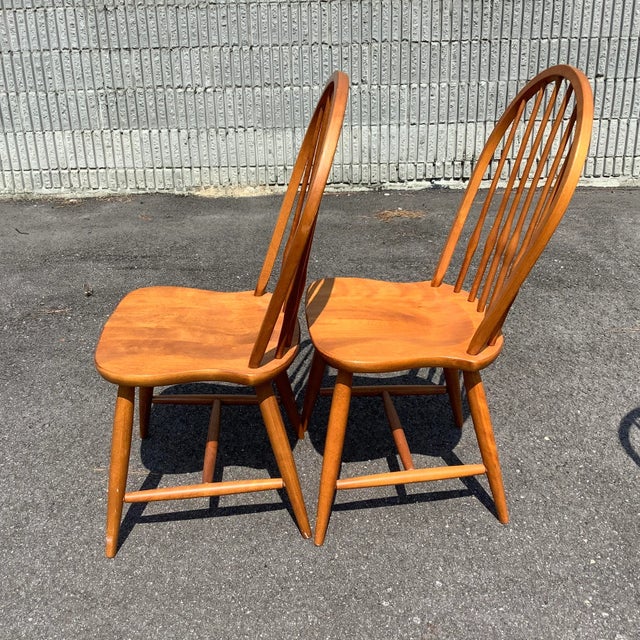 Arts & Crafts 2000s Matching Athol Table Chairs- Set of 6 For Sale - Image 3 of 6