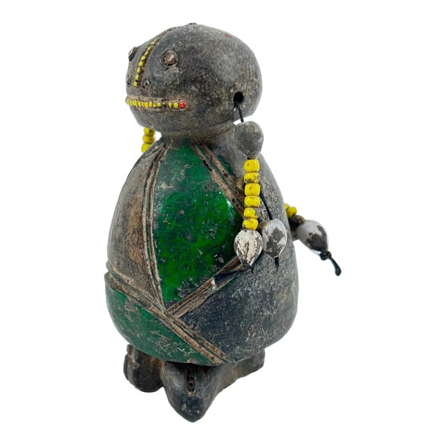 Early 20th Century Tikar Clay House God 5inch Cameroon For Sale