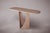 Not Yet Made - Made To Order Manchot Travertine Console Table 35.4"h For Sale - Image 5 of 8