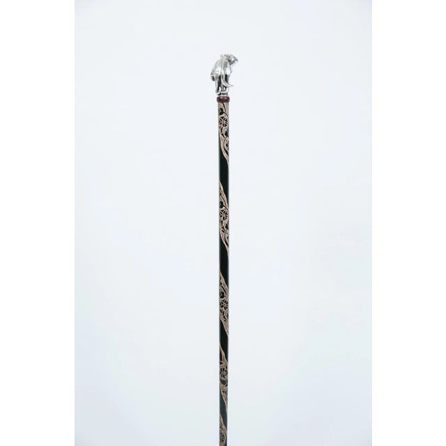 Made to order in Istanbul, this decorative walking cane is conceived as a collector’s object rather than mobility...