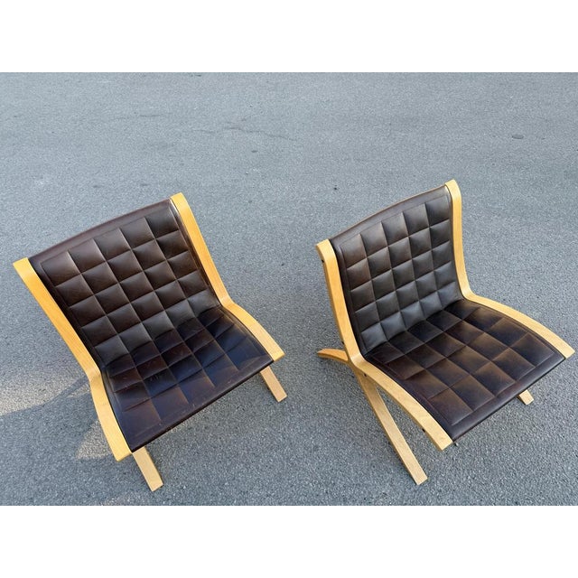 AX Chairs attributed to Peter Hvidt & Orla Mölgaard attributed to Fritz Hasen, 1978, Set of 2 For Sale - Image 11 of 15