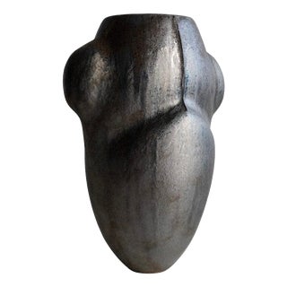 Corpus Mechanica Vase in Wheel-Thrown Glazed Stoneware by Robin Kerr For Sale