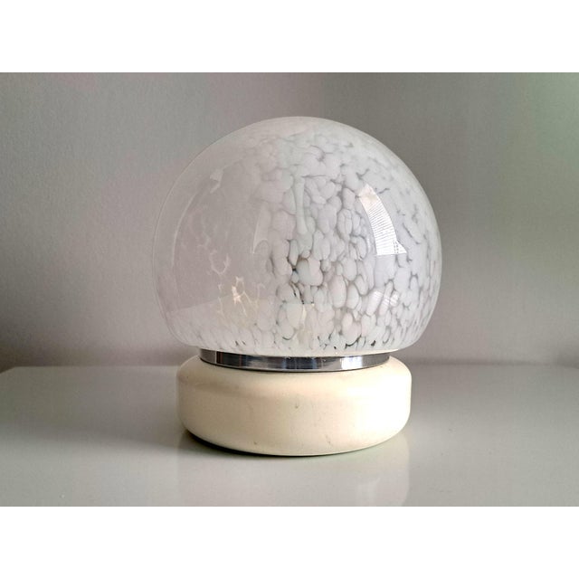 Murano Glass Table Lamp from Manifattura Di Murano, 1970s For Sale - Image 11 of 11