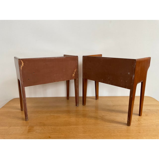 Vittorio Dassi 1950s Side Tables, a Pair For Sale - Image 10 of 15