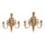 Late 19th Century French Renaissance Revival Cast Brass 3-Candle Wall Sconces - A Pair For Sale In Denver - Image 6 of 6