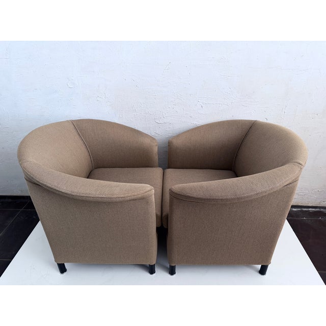 Vintage Aura Armchairs by Paolo Piva for Wittmann, 1980s, Set of 2 For Sale - Image 18 of 18