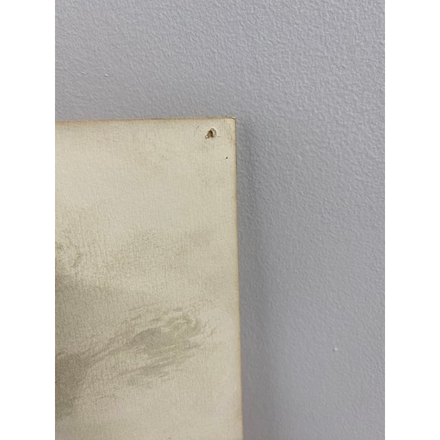 Leonard Buzz Wallace Abstract Touche Painting No. 2, October 1966 For Sale - Image 11 of 14