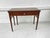 Wood Antique Mahogany Fold Over Tea Table For Sale - Image 7 of 7