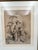 Antique 18th-century French engraving after François Boucher (1703–1770), presented in an ornate black and gilt frame. The...