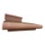 1980 Postmodern Pink Laminate Bullnose Queen Platform Bed For Sale