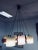 Vintage Scandinavian 6-Light Chandelier, 1950s For Sale - Image 4 of 10