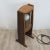 Wood Vintage Wooden Floor Lamp with Arched Glass Panes, 1960s For Sale - Image 7 of 16