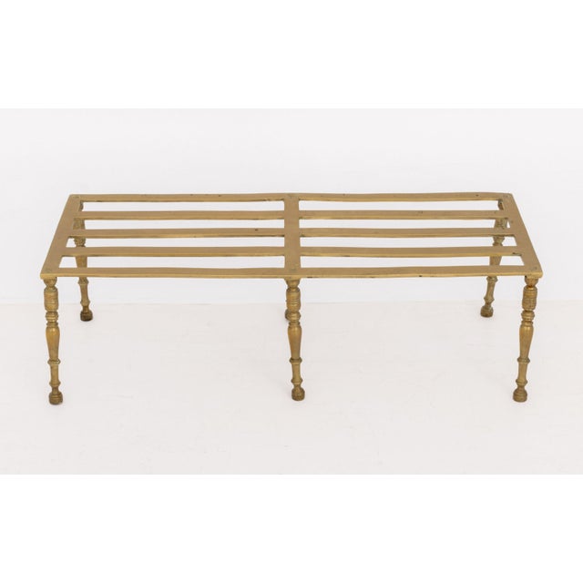 Traditional Georgian Brass Footman, 19th Century or Earlier For Sale - Image 3 of 7