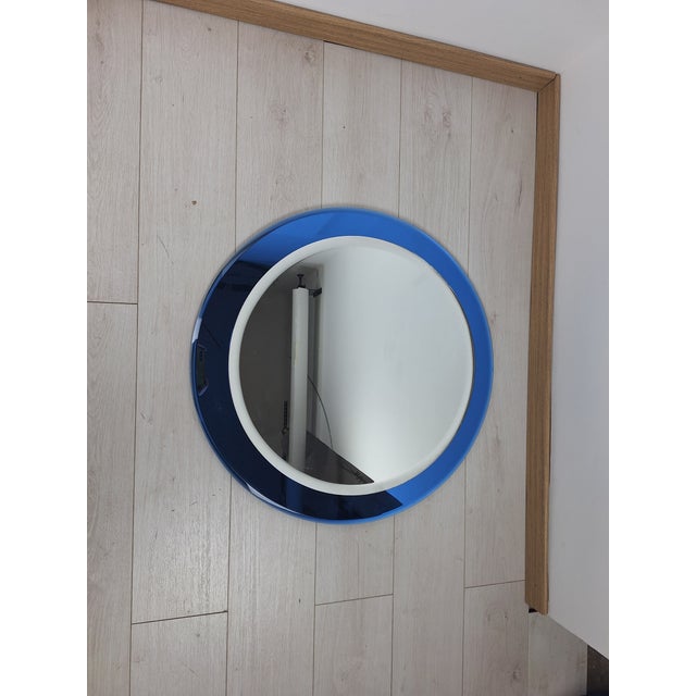 Mid-Century Modern Mirror from Cristal Art, 1950s For Sale - Image 3 of 8